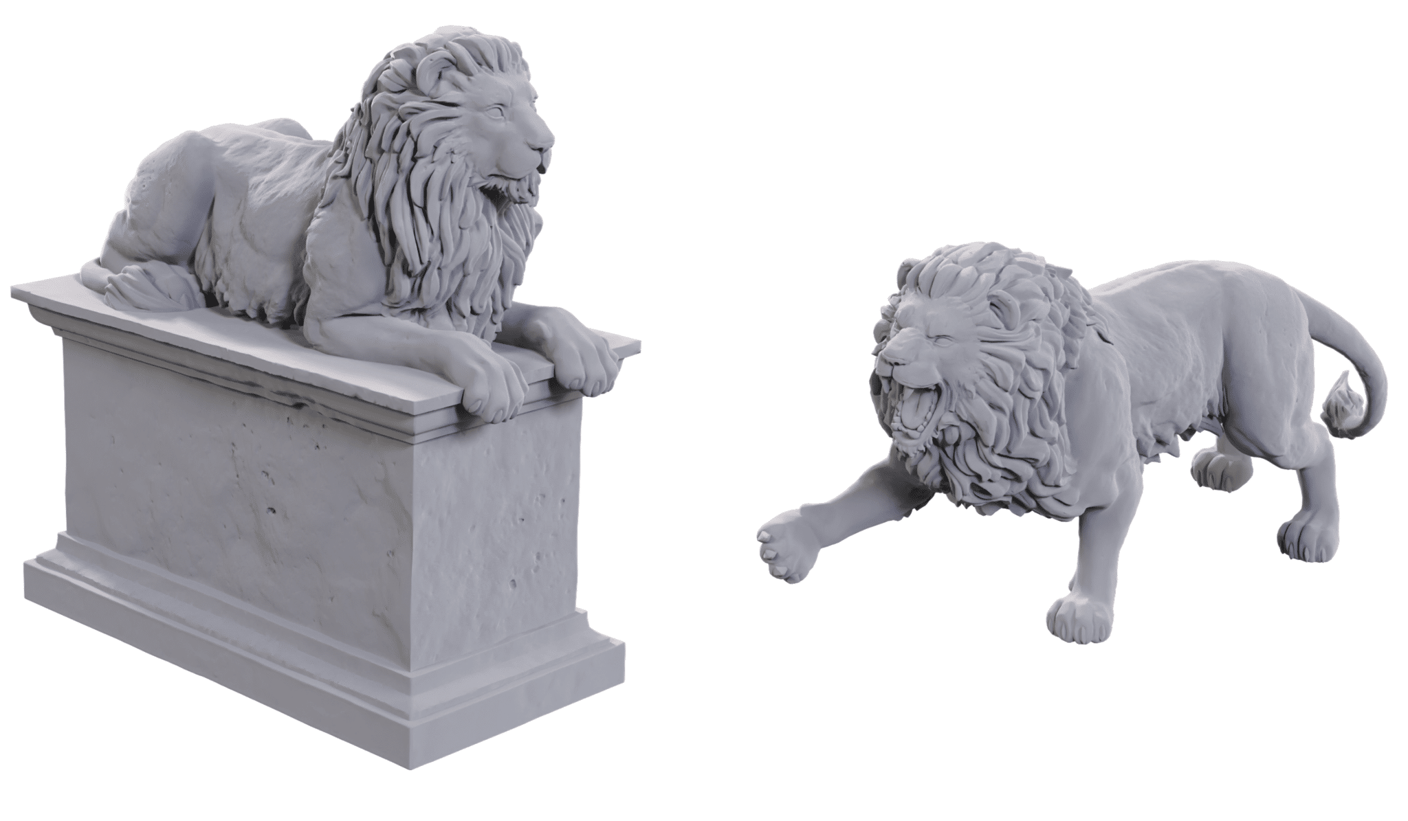 NMM Stone Lion Wave 24 image 0